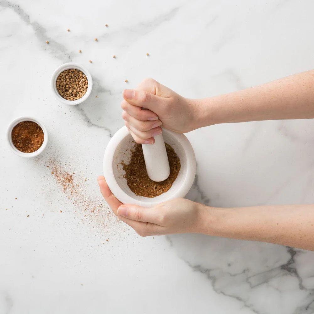 Mortar and Pestle - Marble and Silicone