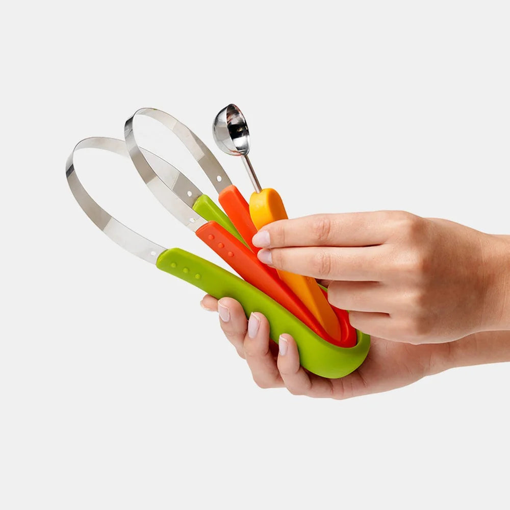 Scoop Troop Melon Baller and Fruit Scoops Set
